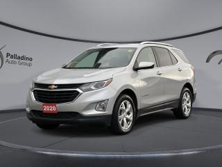 <b>Aluminum Wheels,  Apple CarPlay,  Android Auto,  Remote Start,  Heated Seats!</b><br> <br>    With a composed chassis, a quiet cabin and a roomy back seat, the Chevy Equinox is a top choice in the competitive mid sized SUV segment. This  2020 Chevrolet Equinox is for sale today in Sudbury. <br> <br>When Chevrolet designed the Equinox, they got every detail just right. Its the perfect size, roomy without being too big. This compact SUV pairs eye-catching style with a spacious and versatile cabin thats been thoughtfully designed to put you at the centre of attention. This mid size crossover also comes packed with desirable technology and safety features. For a mid sized SUV, its hard to beat this Chevrolet Equinox. This  SUV has 77,972 kms. Its silver in colour  . It has an automatic transmission and is powered by a  2.0L I4 16V GDI DOHC Turbo engine.  This unit has some remaining factory warranty for added peace of mind. <br> <br> Our Equinoxs trim level is LT. Upgrading to this Equinox LT is a great choice as it comes loaded with aluminum wheels, HID headlights, a 7 inch touchscreen display with Apple CarPlay and Android Auto, active aero shutters for better fuel economy, an 8-way power driver seat and power heated outside mirrors. It also has a remote engine start, heated front seats, a rear view camera, 4G WiFi capability, steering wheel with audio and cruise controls, lane keep assist and lane departure warning, forward collision alert, forward automatic emergency braking and pedestrian detection. Additional features include Teen Driver technology, Bluetooth streaming audio, stability control and a split folding rear seat to make loading and unloading large objects a breeze! This vehicle has been upgraded with the following features: Aluminum Wheels,  Apple Carplay,  Android Auto,  Remote Start,  Heated Seats,  Power Seat,  Rear View Camera. <br> <br>To apply right now for financing use this link : <a href=https://www.palladinohonda.com/finance/finance-application target=_blank>https://www.palladinohonda.com/finance/finance-application</a><br><br> <br/><br>Palladino Honda is your ultimate resource for all things Honda, especially for drivers in and around Sturgeon Falls, Elliot Lake, Espanola, Alban, and Little Current. Our dealership boasts a vast selection of high-class, top-quality Honda models, as well as expert financing advice and impeccable automotive service. These factors arent what set us apart from other dealerships, though. Rather, our uncompromising customer service and professionalism make every experience unforgettable, and keeps drivers coming back. The advertised price is for financing purchases only. All cash purchases will be subject to an additional surcharge of $2,501.00. This advertised price also does not include taxes and licensing fees.<br> Come by and check out our fleet of 110+ used cars and trucks and 60+ new cars and trucks for sale in Sudbury.  o~o