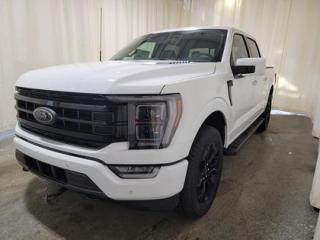 This all new redesigned 2023 Ford F-150 Lariat 502A looks absolutely stunning in Oxford White. This truck comes with the ever popular 2.7L EcoBoost engine. This remarkable engine not only produces 325 horsepower and 400 ft pounds of torque, but by leveraging the EcoBoost technology and a 10-speed automatic transmission this truck is rated it to get 11.5 L 100/km (25 miles per gallon) combined highway/city fuel economy. This 4-wheel drive truck also has an 8,500 lbs. towing capacity.

Key Features:
3.55 Electronic Lock Axle 
Lariat Black Appearance Package 
20 Gloss Black Wheels
Skid Plates 
Twin Panel Moonroof 
12 LCD Screen
Leather Seats W/Heated Front & Rear Seats
Adaptive Cruise Control
Evasive Steering Assist
Remote Start System
LED Projector with Dynamic Bending Headlights W/LED Taillights
Box link Cargo Management System W/Locking Cleats 
Apple Car Play/Android Auto 
20 Wheels
FordPass Connect 
Dual-Zone Automatic Climate Control W/Automatic Temperature Control
Rain Sensing Wipers
Intelligent Push Button Start
10-Way Power Drivers Seat
Backup Camera 
Automatic High Beam 
Wireless Charging Pad
Post-Collision Braking 
Power Tilt/Telescopic Steering Column with Memory
Keyless Entry Keypad 
Lane Keeping System 
BLIS Pre-Collision Assist
4X4

Saskatchewan has a rough climate, but the F150 tough pickup leverages physical features and technology that will keep you comfortable and safe. This truck is loaded right up and includes 20 wheels, 8 productivity screen in instrument cluster, BLIS w/trailer tow coverage, dual-zone climate control, wrapped steering wheel, rear under seat storage, SecuriCode keyless entry keypad, power-sliding rear window, trailer tow package, 10-way power drivers seat, class IV hitch, ambient lightning, power adjustable pedals, Ford Pass, Bluetooth, auto-diming rear view mirror, intelligent adaptive cruise control, evasive steering, intersection assist, B&O 8 speakers sound system, pedestrian detection, forward collision warning, dynamic brake system, lane-keeping alert, lane-keeping aid, driver alert, automatic high beam, onboard 400W outlet, reverse brake assist, post-collision braking, BLIS (blind spot information system), remote start, remote tailgate release, LED reflector headlamps, LED fog lamps, LED high mount stop lights, lane keeping assist, rear view camera, post collision braking, trailer sway control, auto high beam, power tailgate lock, remote start and so much more. 

Bennett Dunlop Ford has been located at 770 Broad St, in the heart of Regina for over 40 years! Our 4.6 Star google review (Well over 1,800 reviews) is the result of our commitment to providing the fastest, easiest and most fun customer experience possible. Our customers tell us that they love that we dont charge any admin or documentation fees, our sales team will simply offer our best price upfront and we have a no-questions-asked money back guarantee just in case you change your mind after your purchase.