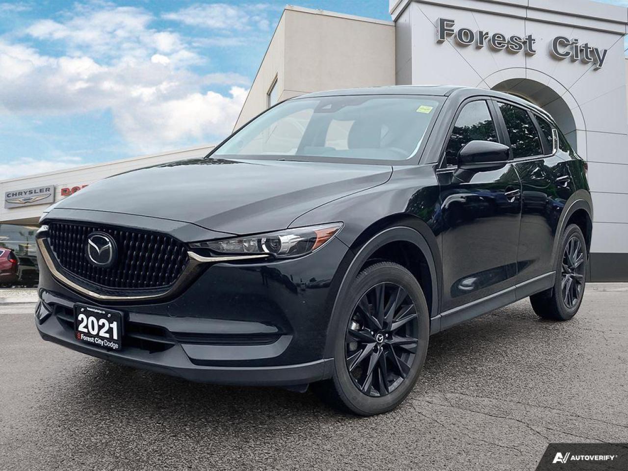 Used 2021 Mazda CX-5 Kuro Edition - SUNROOF - LEATHER SEATS for sale in London, ON