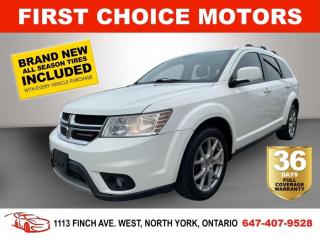 Used 2015 Dodge Journey LIMITED ~AUTOMATIC, FULLY CERTIFIED WITH WARRANTY! for sale in North York, ON