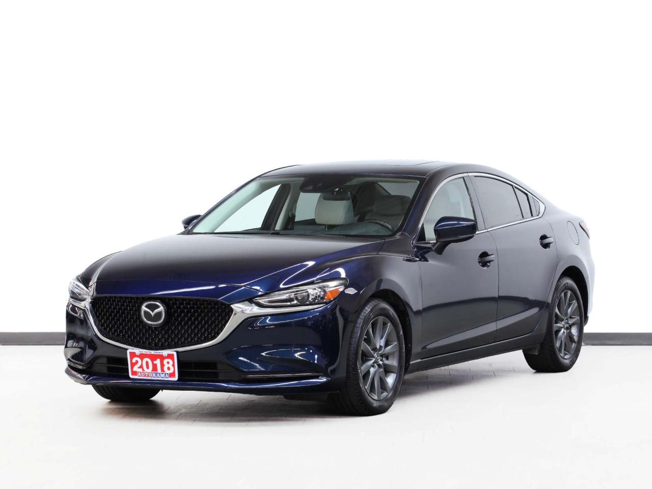 2018 Mazda MAZDA6 GS-L | Leather | Sunroof | ACC | BSM | CarPlay