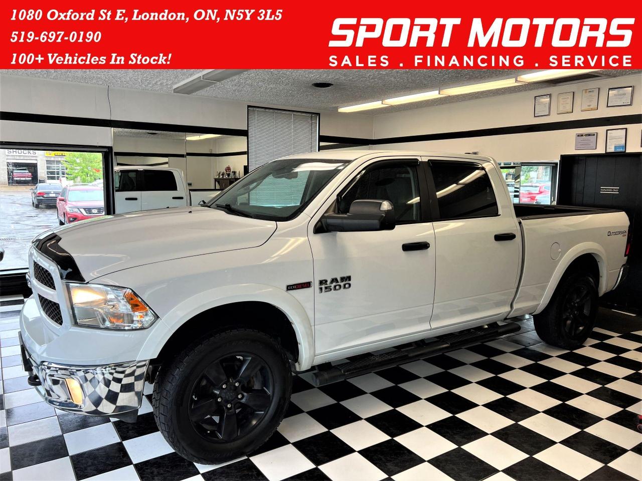 2015 RAM 1500 Outdoorsman 3.0L Diesel 4x4 CREW+Camera+A/C