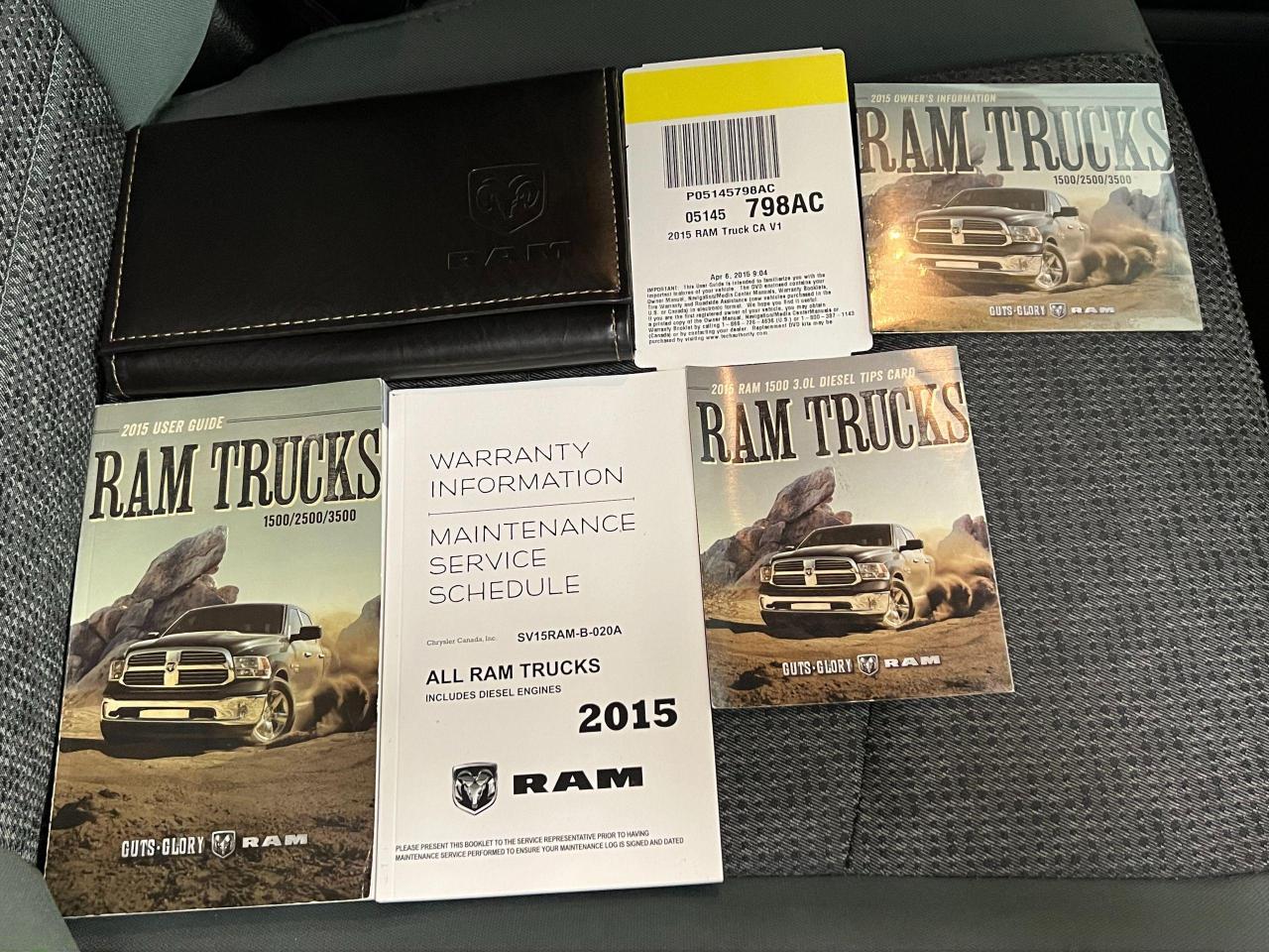 2015 RAM 1500 Outdoorsman 3.0L Diesel 4x4 CREW+Camera+A/C - Photo #27