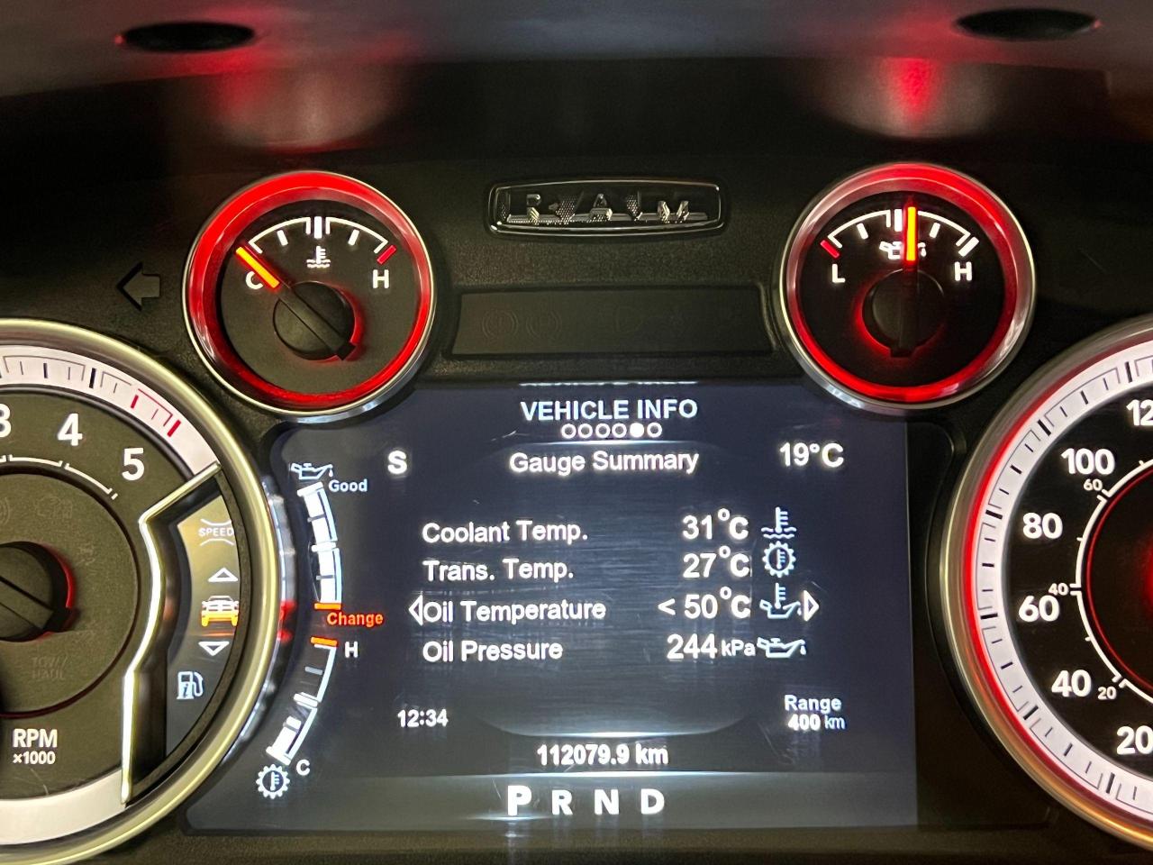 2015 RAM 1500 Outdoorsman 3.0L Diesel 4x4 CREW+Camera+A/C Photo148