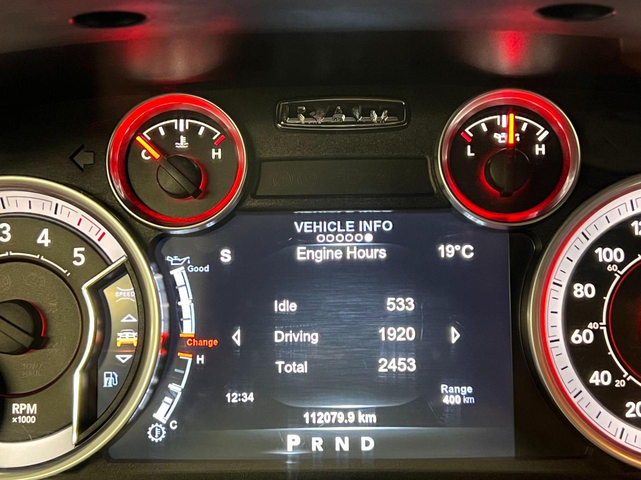 2015 RAM 1500 Outdoorsman 3.0L Diesel 4x4 CREW+Camera+A/C Photo149