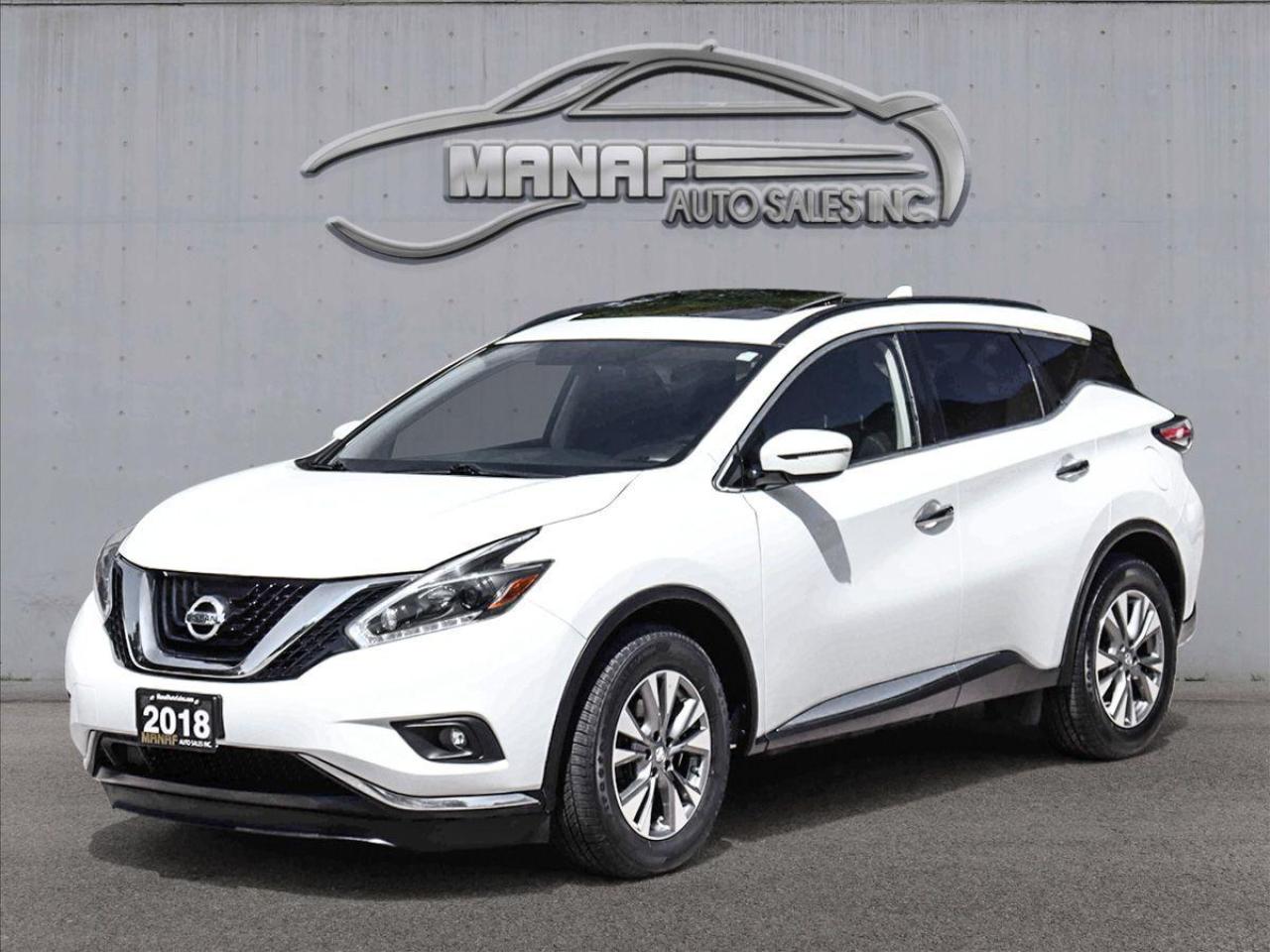 2018 Nissan Murano SV AWD Carplay & Android Auto R/Starter Navigation