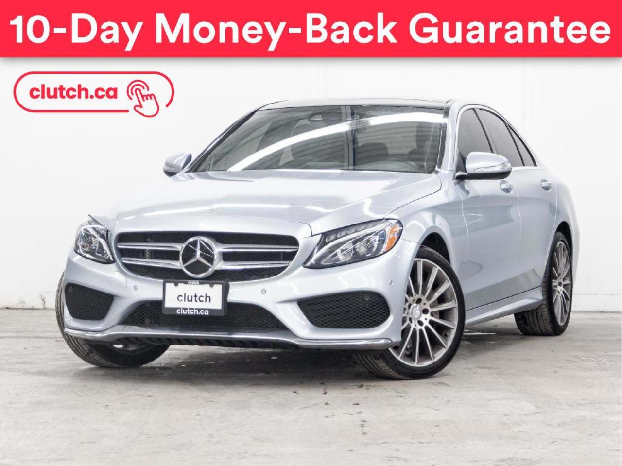 Used 2015 Mercedes-Benz C-Class C 400 4MATIC w/ Bluetooth, Backup Cam, Adaptive Cruise, Nav for sale in Toronto, ON