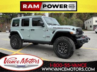 New 2024 Jeep Wrangler Rubicon X 4X4...V6*SKY ONE-TOUCH TOP*PWR SEATS! for sale in Bancroft, ON