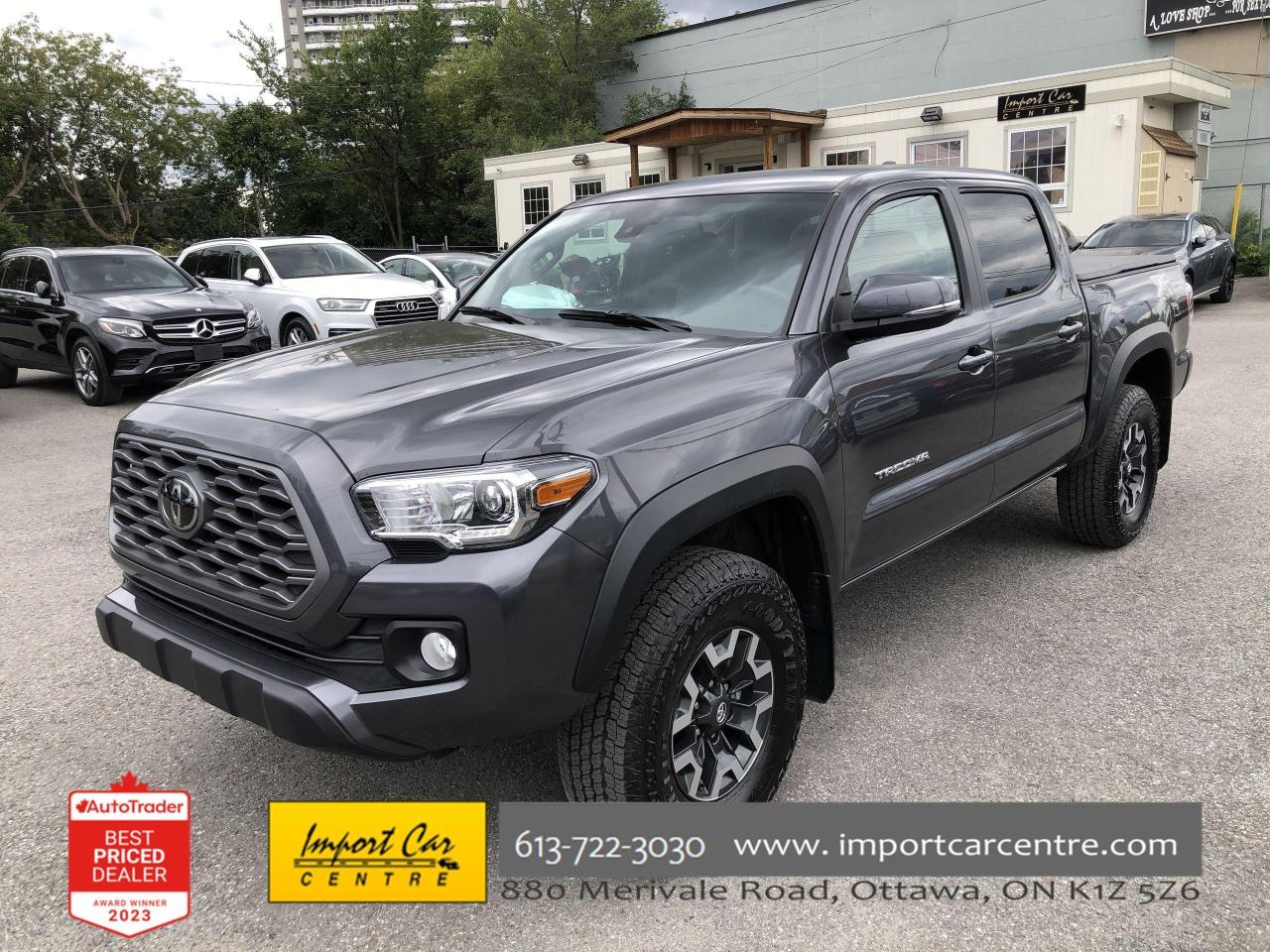 Used 2023 Toyota Tacoma LIKE NEW!!  TRD OFF-ROAD  ALLOYS  CLOTH  CRAWL CON for sale in Ottawa, ON