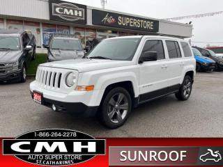Used 2015 Jeep Patriot High Altitude  BLUETOOTH LEATH ROOF for sale in St. Catharines, ON