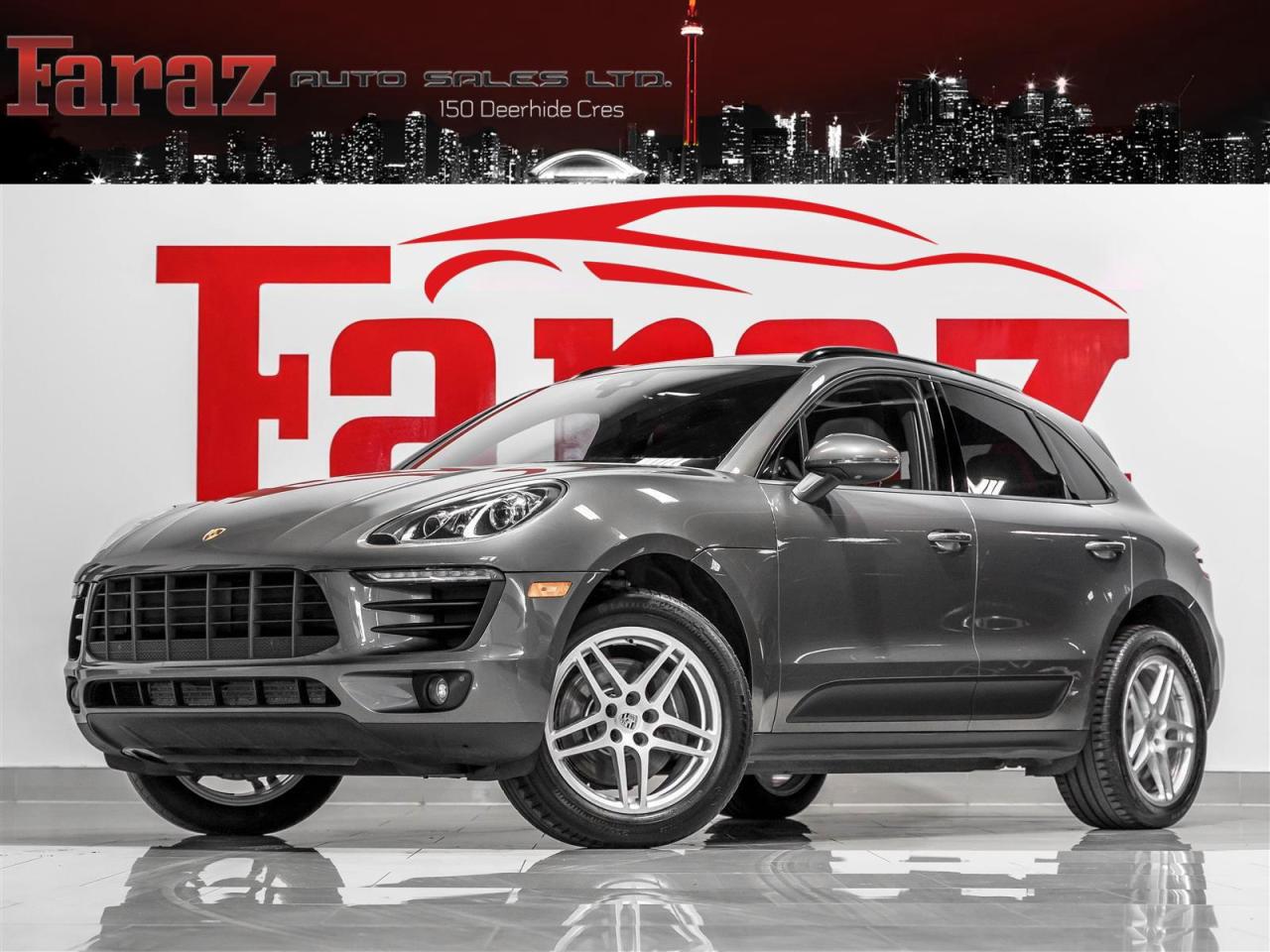 2018 Porsche Macan PREMIUM PLUS|BLINDSPOT|LANE DEPART|BOSE|PANO|LOADED Photo0