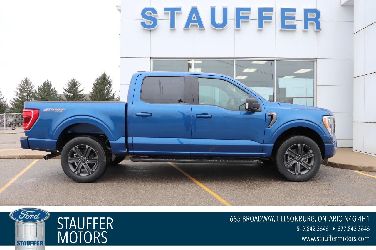 New 2023 Ford F-150 XLT 4WD SUPERCREW 5.5' BOX for sale in Tillsonburg, ON