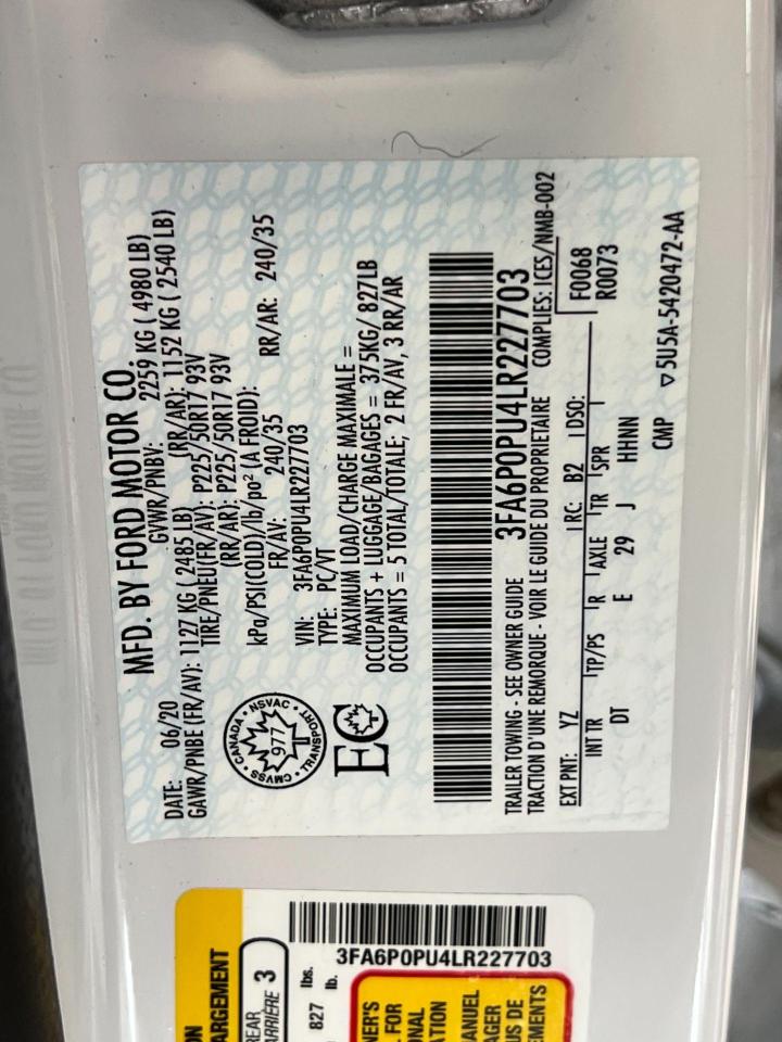 2020 Ford Fusion Energi SEL Hybrid+New Tires+ApplePlay+CLEAN CARFAX - Photo #46