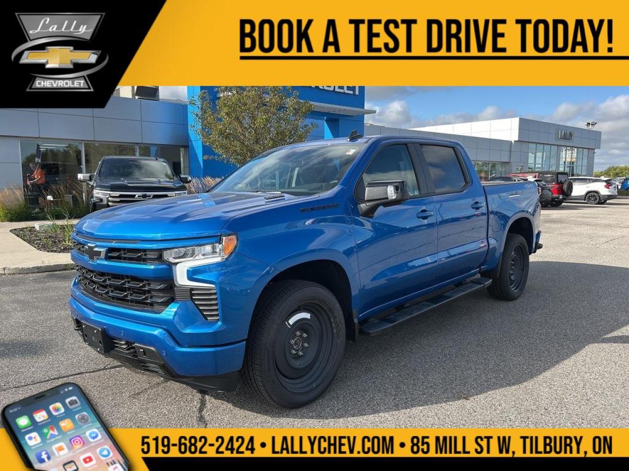 New 2024 Chevrolet Silverado 1500 RST for sale in Tilbury, ON
