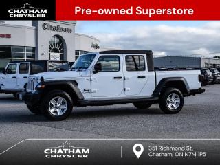 Used 2020 Jeep Gladiator Sport S SPORT S TECH GROUP HEATED SEATS for sale in Chatham, ON