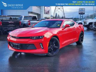 2017 Chevrolet Camaro, Automatic Climate Control, Heated front seats, apple car play and android auto, heated seats and backup camera, 


Eagle Ridge GM in Coquitlam is your Locally Owned & Operated Chevrolet, Buick, GMC Dealer, and a Certified Service and Parts Center equipped with an Auto Glass & Premium Detail. Established over 30 years ago, we are proud to be Serving Clients all over Tri Cities, Lower Mainland, Fraser Valley, and the rest of British Columbia. Find your next New or Used Vehicle at 2595 Barnet Hwy in Coquitlam. Price Subject to $595 Documentation Fee. Financing Available for all types of Credit.