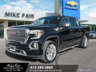<p><span style=font-size:14px>Short Box Crew Cab 1500 4WD Onyx Black with Jet Black interior, memory settings mirrors, power door locks, power windows, safety package, remote vehicle start, power sunroof, bed view camera, keyless start, GMC multipro power steps, rear camera mirror, trailer brake controller, wirelss charging, engine block heater, heated rear outboard seats, heated & ventilated front seats, leater wrapped steering wheel, rear seat storage package, HD radio, front & rear park assist, driver alert package; forward collision alert, following distance indicator, rear cross traffic alert, lane keep assist with lane departure warning, bed view camera, tire pressure monitor, lange change alert with side blind zone alert, bose speaker system, HD surround vision with two trailer camera provisions, steering wheel audio controls, infotainment display 8, trailering equipment.</span></p>