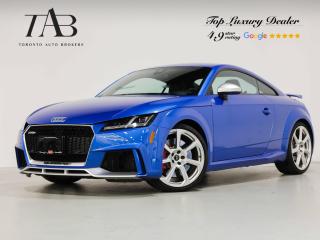 Used 2018 Audi TT RS Coupe TFSI S TRONIC | BANG AND OLUFSEN | CARBON FIBER for sale in Vaughan, ON