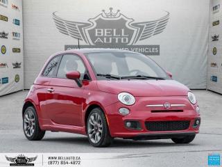 Used 2014 Fiat 500 Sport, MoonRoof, HeatedSeats, RedLeatherInterior, SatelliteRadio, NoAccident for sale in Toronto, ON