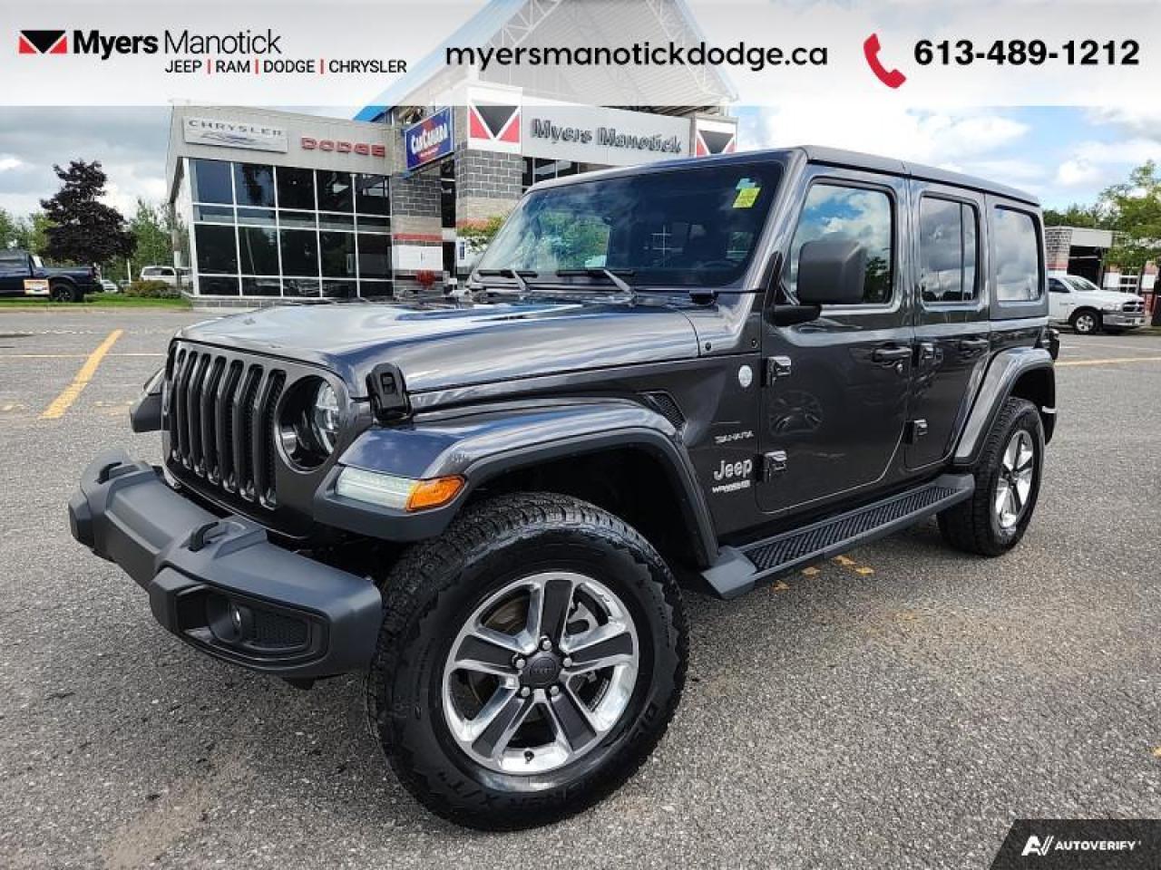 Used 2021 Jeep Wrangler Sahara Unlimited  - $164.15 /Wk for sale in Ottawa, ON