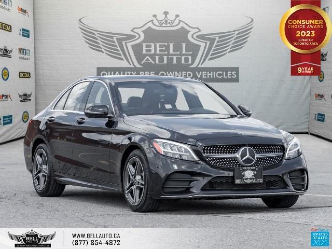2019 Mercedes-Benz C-Class C 300, AMGPkg, AWD, Navi, MoonRoof, BackUpCam, B.Spot, WoodTrim, NoAccident Photo33