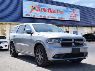 Used 2017 Dodge Durango LEATHER SUNROOF H-SEATS! WE FINANCE ALL CREDIT! for sale in London, ON