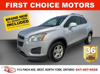 Used 2014 Chevrolet Trax LT ~AUTOMATIC, FULLY CERTIFIED WITH WARRANTY!!!~ for sale in North York, ON