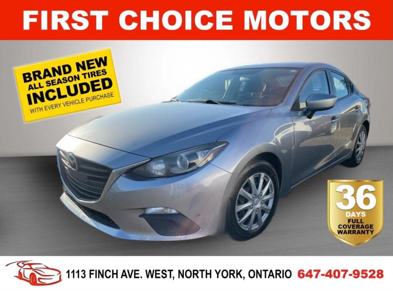 Used 2014 Mazda MAZDA3 GX SKYACTIV ~AUTOMATIC, FULLY CERTIFIED WITH WARRA for sale in North York, ON
