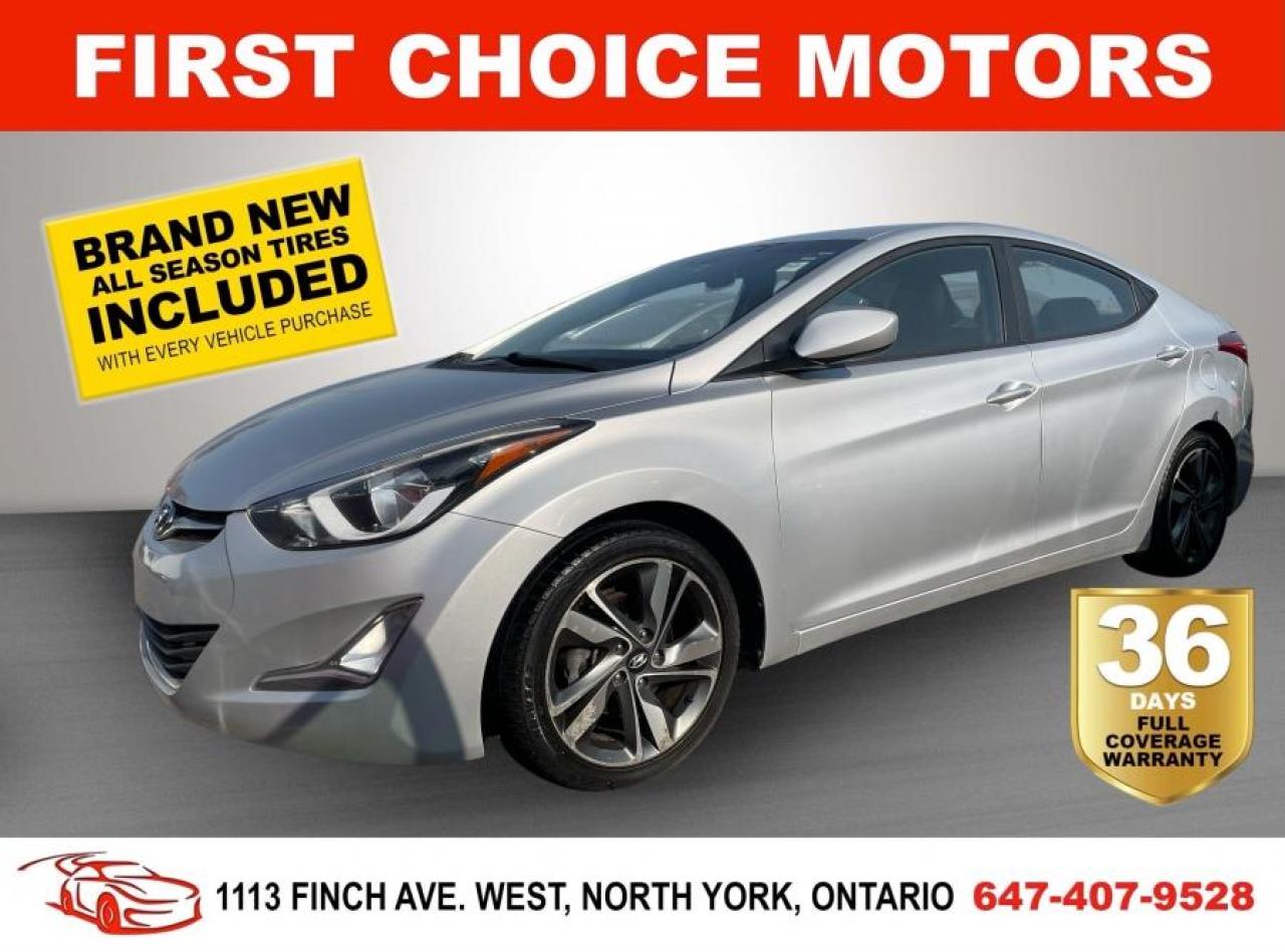 2015 Hyundai Elantra SPORT ~AUTOMATIC, FULLY CERTIFIED WITH WARRANTY!!! - Photo #1