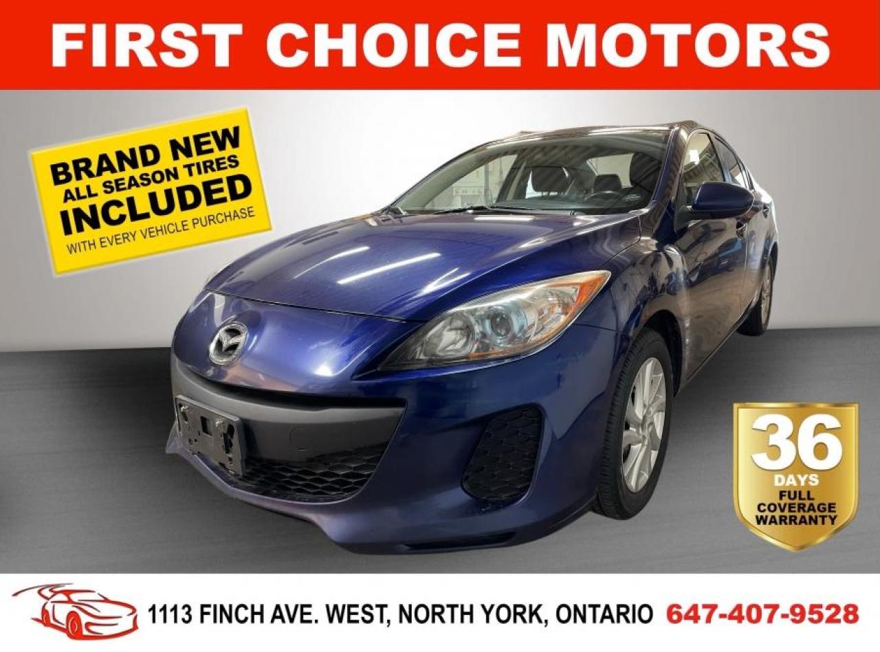 Used 2012 Mazda MAZDA3 GS SKYACTIV ~AUTOMATIC, FULLY CERTIFIED WITH WARRA for sale in North York, ON