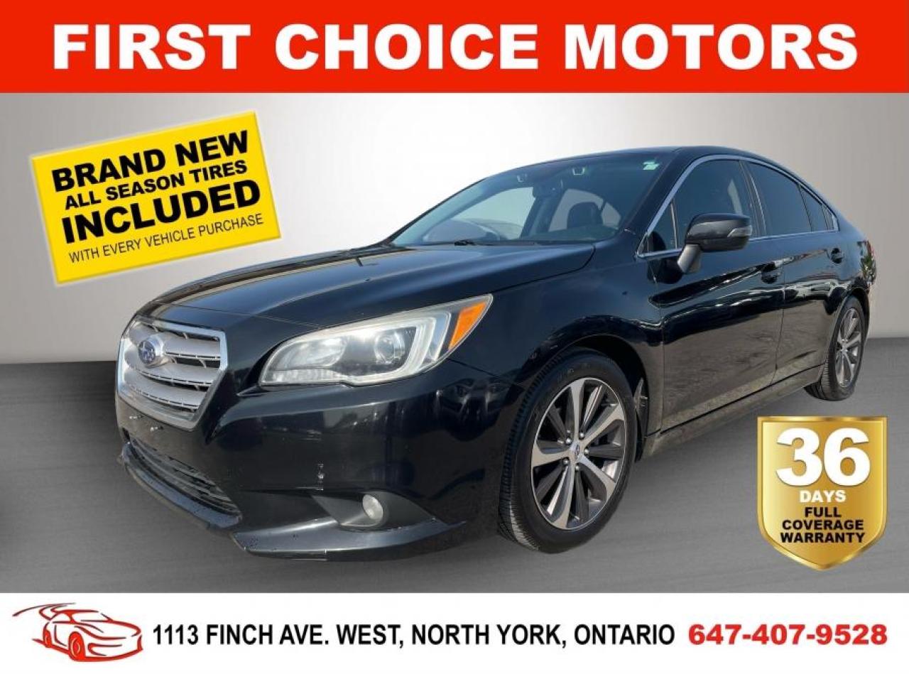 2015 Subaru Legacy LIMITED ~AUTOMATIC, FULLY CERTIFIED WITH WARRANTY! - Photo #1