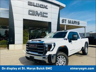 <div>The 2024 GMC Sierra 3500 HD SLE, finished in the classic Summit White, is a powerful and capable pickup truck designed to handle the toughest tasks. Whether you're tackling heavy-duty jobs or enjoying your daily drive, this Sierra 3500 HD SLE is ready for the challenge.</div><div> </div><div>Under the hood, you'll find a robust engine that delivers impressive performance, making it suitable for demanding work and long highway journeys. The pickup truck design ensures a spacious and comfortable interior for both the driver and passengers, making every ride enjoyable.</div><div> </div><div>Inside, the Sierra 3500 HD SLE boasts a well-appointed cabin with advanced technology and high-quality materials. The infotainment system keeps you connected and entertained during your travels. With ample cargo space and a refined interior, this pickup truck is versatile enough to handle both work and leisure activities.</div><div> </div><div>Visit St. Mary's Buick GMC in St. Mary's to explore our wide selection of vehicles and experience top-notch customer service. Our showroom is open from Monday to Friday: 9:00 am - 6:00 pm, and on Saturday: 9:00 am - 4:00 pm. We look forward to serving you soon!</div>
