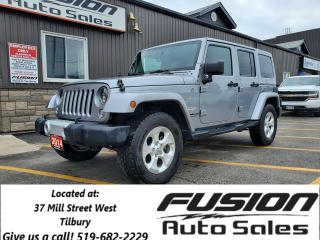 Used 2014 Jeep Wrangler Sahara 4x4-NO TAX SALE TO A MAX OF $2000-LTD TIME for sale in Tilbury, ON
