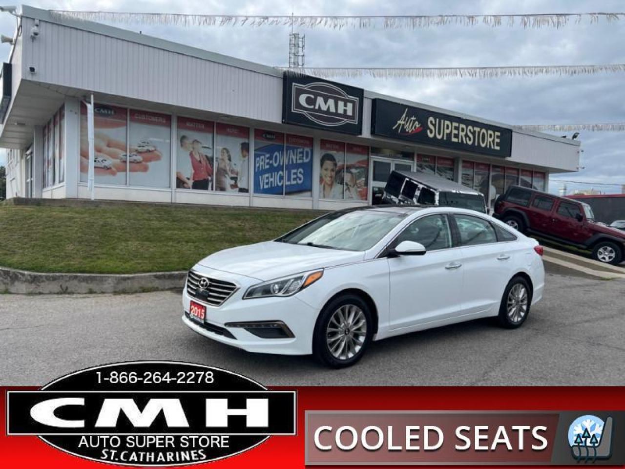 Used 2015 Hyundai Sonata Limited  ADAP-CC ROOF COLD-SEATS for sale in St. Catharines, ON