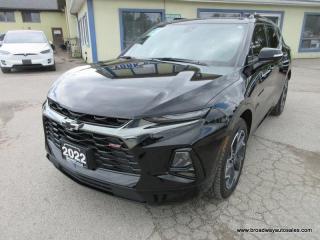 Used 2022 Chevrolet Blazer ALL-WHEEL DRIVE RS-MODEL 5 PASSENGER 3.6L - V6.. NAVIGATION.. LEATHER.. HEATED/AC SEATS.. BACK-UP CAMERA.. POWER TAILGATE.. BLUETOOTH SYSTEM.. for sale in Bradford, ON