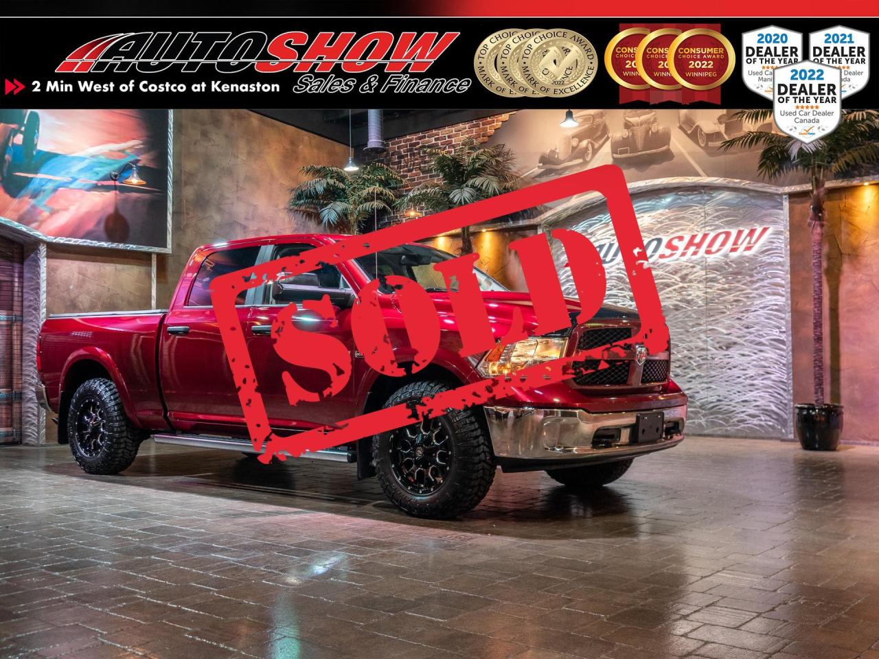 Used 2017 RAM 1500 Outdoorsman Diesel w/ Leather, Sport Console for sale in Winnipeg, MB