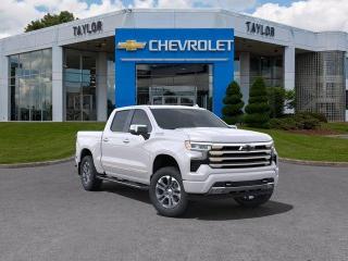 <b>Diesel Engine, Sunroof, Z71 Off-Road Package, Assist Steps!</b><br> <br>   Astoundingly advanced and exceedingly premium, this 2024 Chevrolet Silverado 1500 is designed for pickup excellence. <br> <br>This 2024 Chevrolet Silverado 1500 stands out in the midsize pickup truck segment, with bold proportions that create a commanding stance on and off road. Next level comfort and technology is paired with its outstanding performance and capability. Inside, the Silverado 1500 supports you through rough terrain with expertly designed seats and robust suspension. This amazing 2024 Silverado 1500 is ready for whatever.<br> <br> This iridescent pearl tricoat sought after diesel Crew Cab 4X4 pickup   has an automatic transmission and is powered by a  305HP 3.0L Straight 6 Cylinder Engine.<br> <br> Our Silverado 1500s trim level is High Country. This top of the line Silverado 1500 High Country is the pinnacle trim from Chevrolet and was designed to reward you with the best truck on the market. This fully loaded truck comes with premium leather seats with exclusive stitching and authentic open-pore wood trim, unique aluminum wheels, and Chevrolets Premium Infotainment 3 system thats paired with a larger touchscreen display, wireless Apple CarPlay and Android Auto, 4G LTE hotspot and SiriusXM. Additional high end features include a BOSE premium audio system, a spray-in bedliner, wireless device charging, remote engine start, blind spot detection with trailer side detection, forward collision warning with automatic braking, intellibeam LED headlights, a leather wrapped steering wheel, lane keep assist, Teen Driver technology, trailer hitch guidance and a HD 360 surround vision camera plus so much more! This vehicle has been upgraded with the following features: Diesel Engine, Sunroof, Z71 Off-road Package, Assist Steps. <br><br> <br>To apply right now for financing use this link : <a href=https://www.taylorautomall.com/finance/apply-for-financing/ target=_blank>https://www.taylorautomall.com/finance/apply-for-financing/</a><br><br> <br/> Total  cash rebate of $5300 is reflected in the price. Credit includes $5,300 Non-Stackable Cash Delivery Allowance.  Incentives expire 2024-05-31.  See dealer for details. <br> <br> <br>LEASING:<br><br>Estimated Lease Payment: $564 bi-weekly <br>Payment based on 6.5% lease financing for 48 months with $0 down payment on approved credit. Total obligation $58,747. Mileage allowance of 16,000 KM/year. Offer expires 2024-05-31.<br><br><br><br> Come by and check out our fleet of 80+ used cars and trucks and 150+ new cars and trucks for sale in Kingston.  o~o