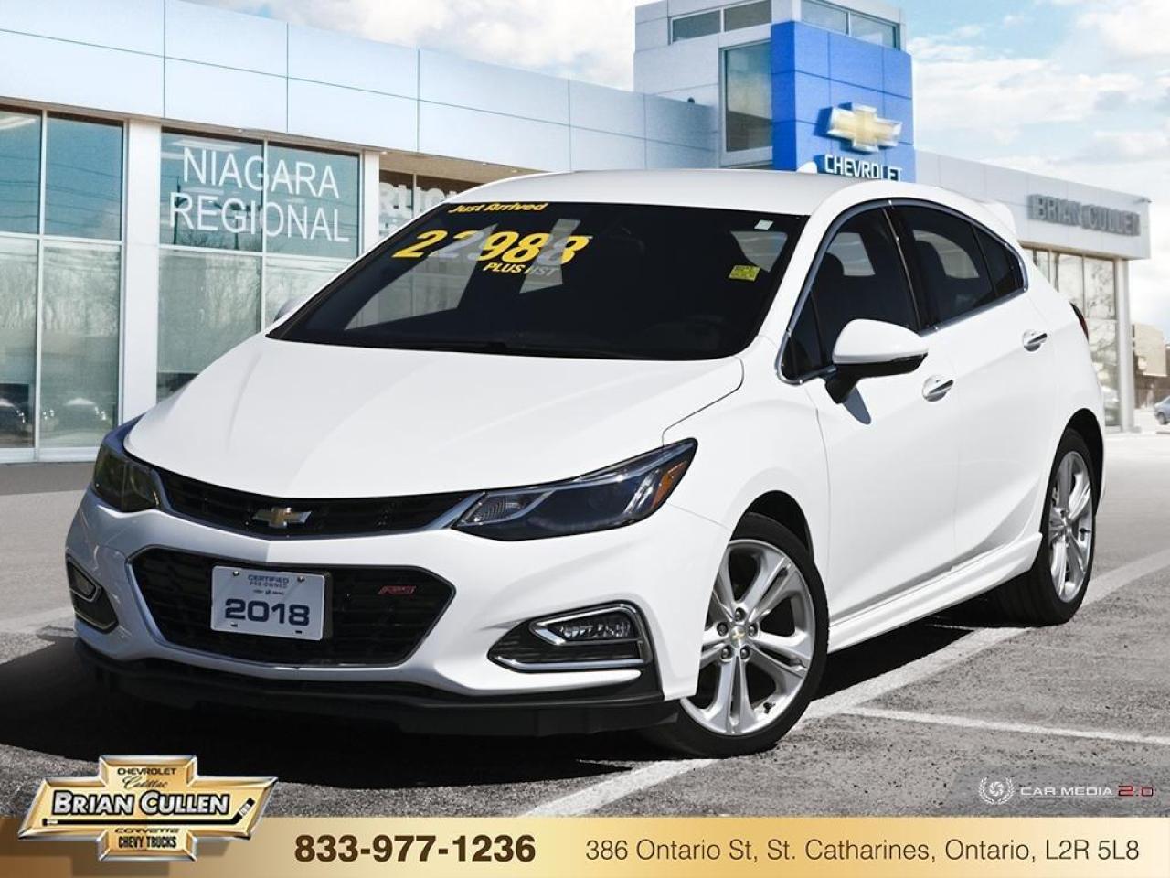 Used 2018 Chevrolet Cruze Hatch Premier for sale in St Catharines, ON