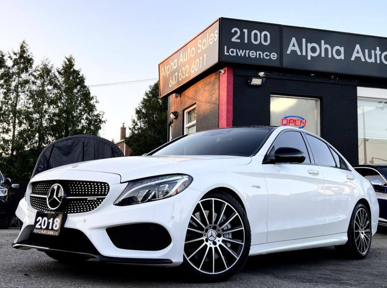 Used 2018 Mercedes-Benz C-Class AMG C 43 4MATIC Sedan |NIGHT PCKG|PREMIUM|INTELLIGENT| for sale in Scarborough, ON