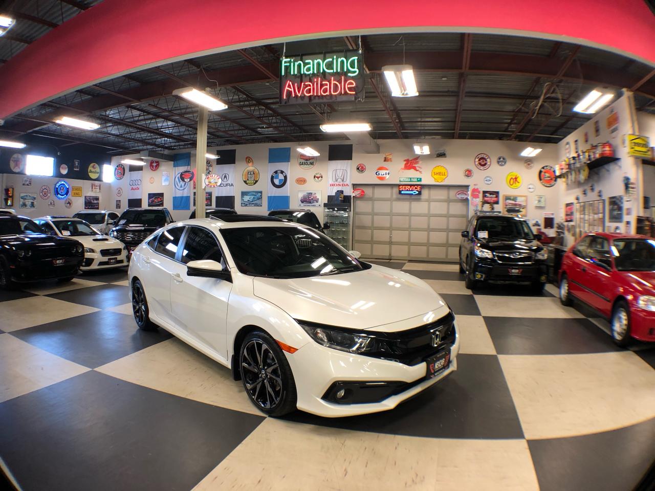 Used 2020 Honda Civic SPORT SUNROOF H/SEATS CAMERA APPLE/CARPLAY B/SPOT for sale in North York, ON