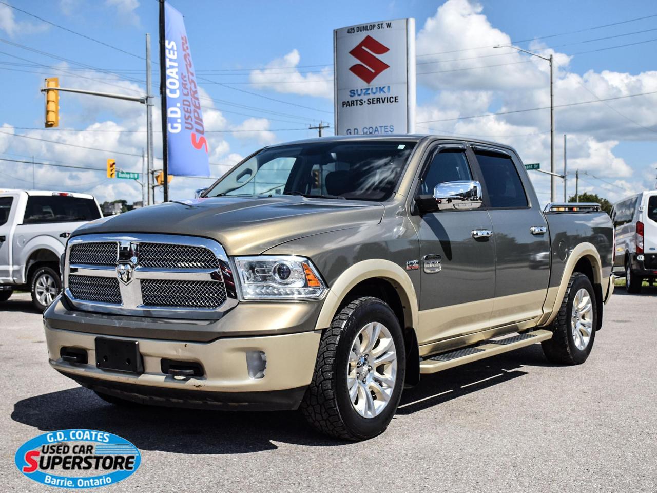 Used 2013 RAM 1500 Longhorn Crew Cab 4X4 for sale in Barrie, ON