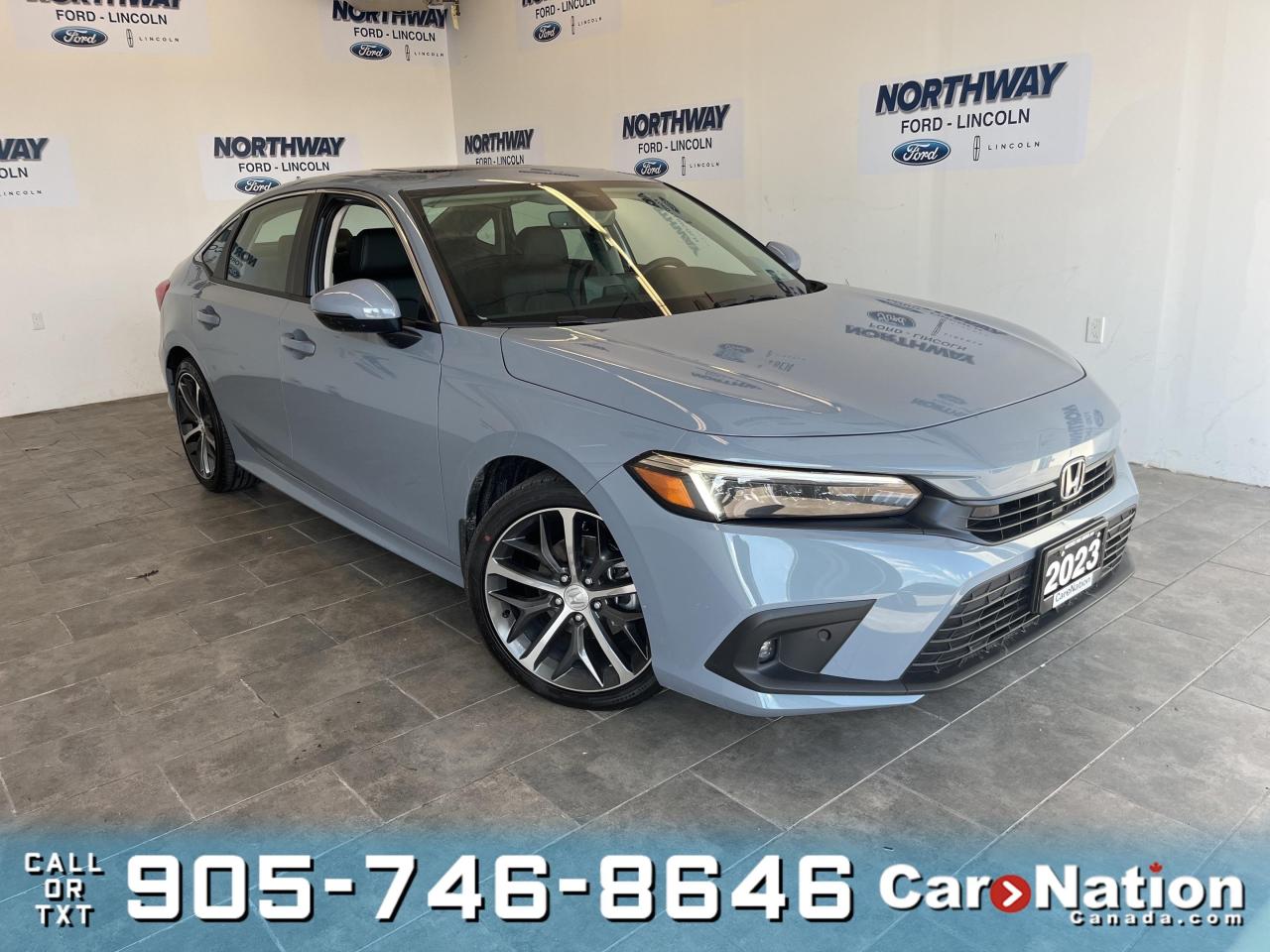 Used 2023 Honda Civic Sedan TOURING | LEATHER | SUNROOF | NAV | LANE DEPARTURE for sale in Brantford, ON