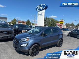 Used 2022 Ford EcoSport SES  - One owner - Local - Low Mileage for sale in Sturgeon Falls, ON