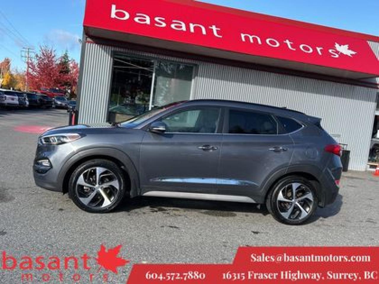 Used 2018 Hyundai Tucson 1.6T Ultimate, Low KMs, PanoRoof, Cooled Seats!! for sale in Surrey, BC