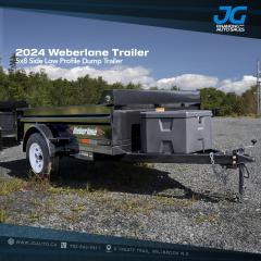Used 2024 Weberlane - 5x8 Side Low Profile Dump for sale in Truro, NS