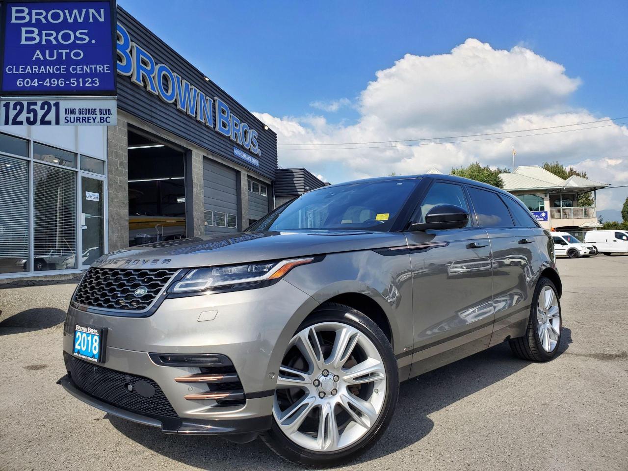Used 2018 Land Rover Range Rover Velar LOCAL, R-DYNAMIC HSE for sale in Surrey, BC