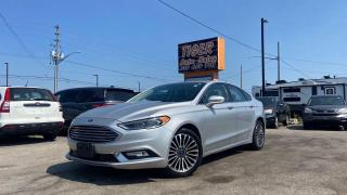 Used 2017 Ford Fusion SE*LEATHER*NAVI*ONLY 83,000KMS*CERTIFIED for sale in London, ON