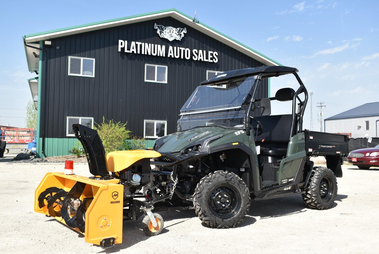 Used 2023 Massimo T-Boss 1100D GREEN  DIESEL for sale in Winnipeg, MB