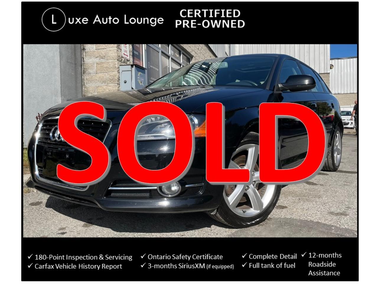 Used 2013 Audi A3 ONLY 76K!! 6SPD MANUAL, LEATHER, HEATED SEATS for sale in Orleans, ON