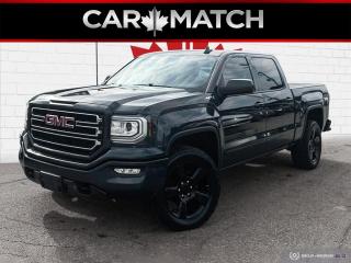 Used 2018 GMC Sierra 1500 SLE / 4X4 / CREW CAB / NO ACCIDENTS for sale in Cambridge, ON
